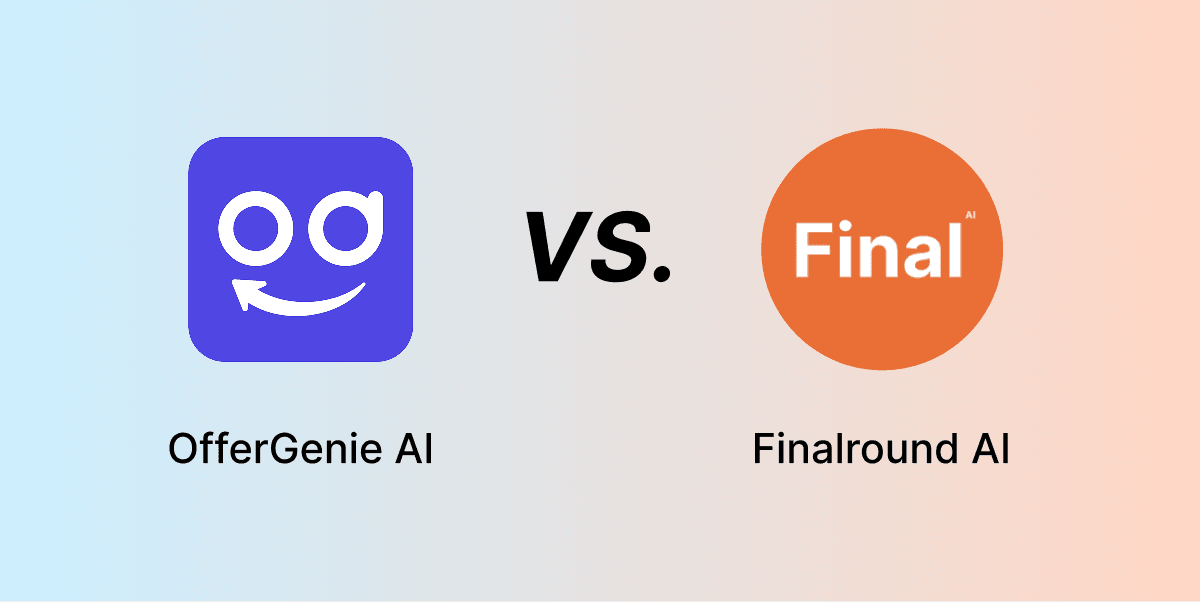 OfferGenie AI vs Final Round AI Comparison