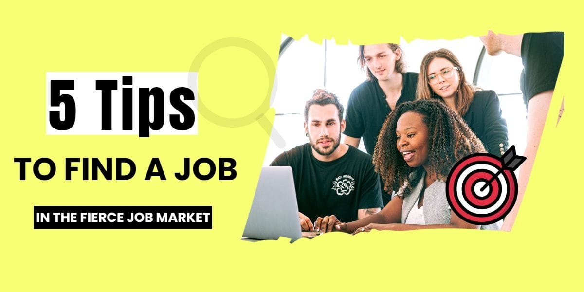 5 Tips for When You're Having Trouble Finding a Job